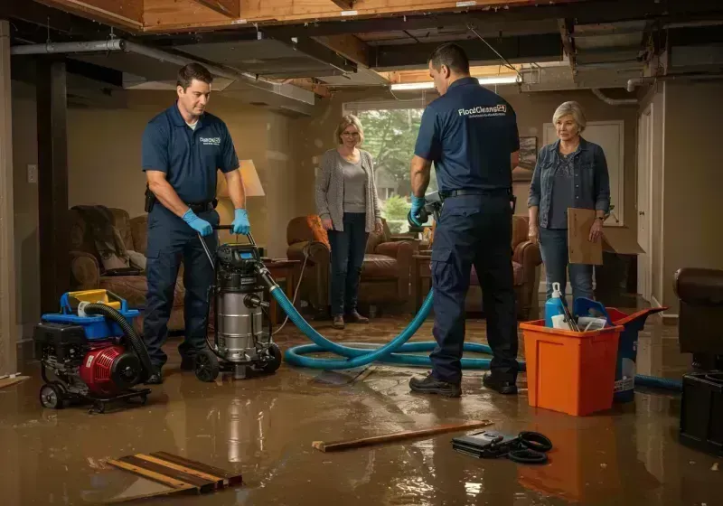 Basement Water Extraction and Removal Techniques process in Bandon, OR